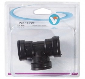 T-partmetscrew34Inchvijveraccesoires-Vt