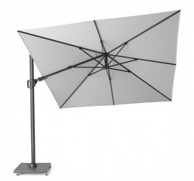 ZweefparasolChallengerZijwaartsKantelbaarT23x3meterwitzonwering-Platinum