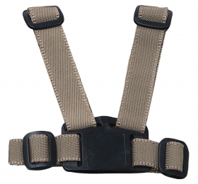 BabsanaUniverseelBeigeVeiligheidstuigjemetLooplijn