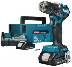 MakitaDDF487RAJ18VLi-IonAccuBoor-schroefmachineSet2x20AhInMbox-13mm-Koolborstelloos