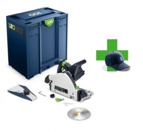 FestoolTSC55KEB-Basic100YLimitedEdition18VLi-IonAccuInvalcirkelzaagBodyInSystainer-160mm