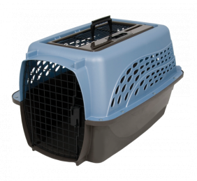 Petmate2DoorTopLoadKennelSBlue