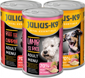 Julius-K9Proefpakket-Natvoer-3x1240g
