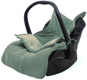 JolleinBasicKnitForestGreen35punts0-9MaandenAutostoelVoetenzak025-811-65371