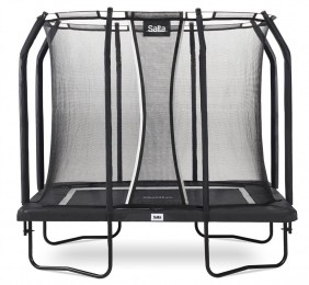 SaltaPremiumEditionTrampolinemetVeiligheidsnet-Zwart-214x153cm