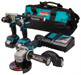 MakitaDLX3156TX1LXT18VLi-IonAccuCombiset2x50AhAccuInTas