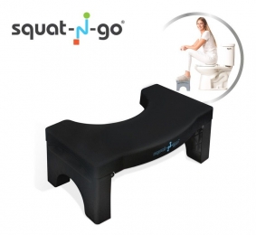 SquatNGoToiletkrukjeInklapbaar-Zwart