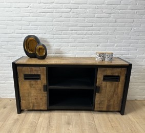 MangohoutdressoirLianmet2deurenenlegplank