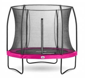 SaltaComfortEditionTrampolinemetVeiligheidsnet-213cm-Roze