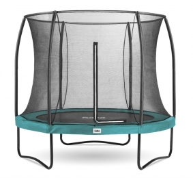 SaltaComfortEditionTrampolinemetVeiligheidsnet-251cm-Groen