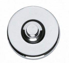 IntersteelDeurbelrondverdekt49x7mm-chroom