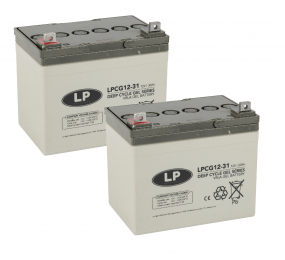 LandportLP2xGELaccu12volt31ahtypeLPCG12-31