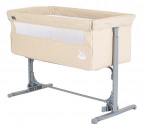 MoniMysteryBeigeWiegaanBed