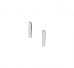 TheJewelryCollection-OorknoppenBalkje-Zilver