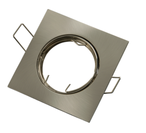 InbouwspotVierkantKantelbaarGeborsteldAluminiumSatijn