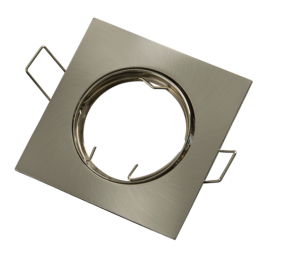 InbouwspotVierkantKantelbaarGeborsteldAluminiumSatijn