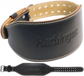 Harbinger6InchPaddedLeatherBelt-L