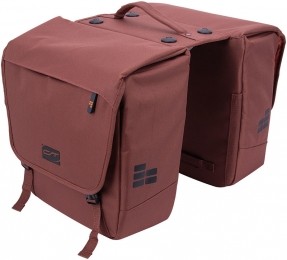 DubbelefietstasViaTourDoubleRT32LRood