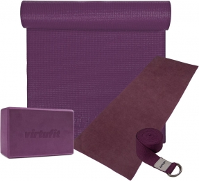 VirtuFitPremiumYogaKit-4-Delig-Mulberry