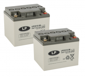LandportLP2xGELaccu12volt38ahtypeLPCG12-38