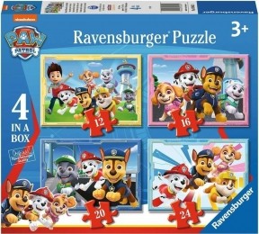 PawPatrolPuzzel4in1