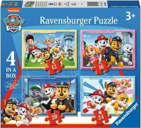 PawPatrolPuzzel4in1