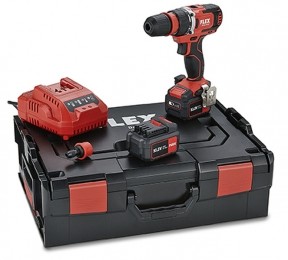 FlexDD2G108-EC40Set108VLi-IonAccuBoor-schroefmachineBodyInL-Boxx-Koolborstelloos
