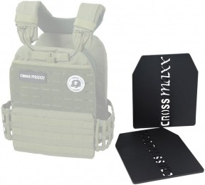 LifemaxxCrossmaxxTacticalVestPlate-Set2x4kg