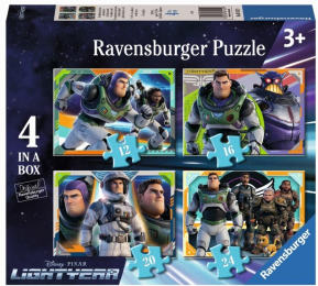 DisneyLightyearPuzzel4in1