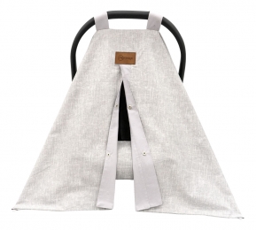 MordesignGrijsZonnekapvoor0Autostoel