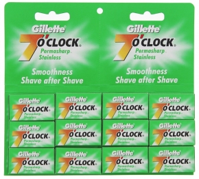 Gillette7OClock60stuksDoubleEdge