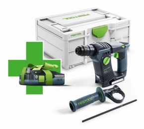 FestoolBHC18-Basic18VLi-IonAccuBoorhamerInSystainer-Met40AhAccu