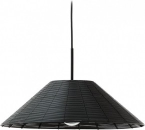 KaveHomeLampenkapSaranellaRotan50cm-Zwart