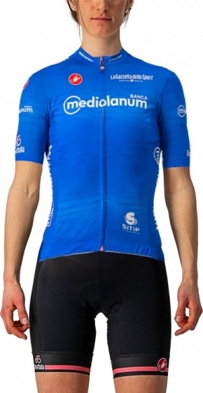GIRODITALIAMagliaAzzurra2022Damessetfietsshirtfietsbroekdamesset