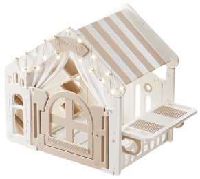 MoniToysBeigeMultifunctioneelSpeelhuisje