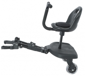 EcoToysMeerijdplankjemetLuxeZitjevoorKinderwagen