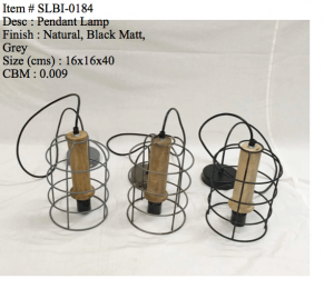 Industrielelamp-0184blackOUTLET