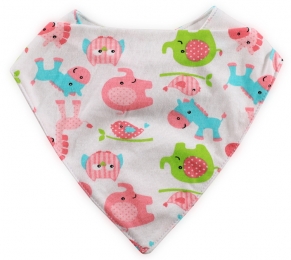 LorelliAnimalsPinkBandanaSlabber1026016div