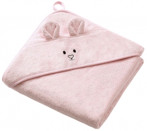 BabyOnoBambooRoze100x100cmBadcape