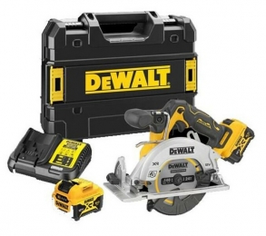 DeWALTDCS512P2-QW12VLi-ionXRAccuCirkelzaagSet2x50AhInTSTAK-140mm