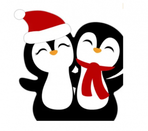 Servetl33b33cmpenquinsanta20stuks-Duni