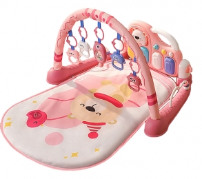 EcoToysBearBirdRozeMultifunctioneelSpeelkleedmetSpeelboogHC670921