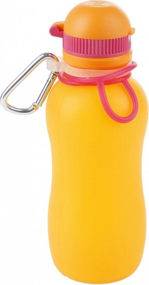 VivBottle30-OpvouwbareSiliconenFlesBidon-Oranje1500ml