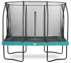 SaltaComfortEditionTrampolinemetVeiligheidsnet-214x305cm-Groen