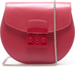 Furla-MetropolisMiniCrossbodyRound-RubyRood-Vrouwen-MaatOS