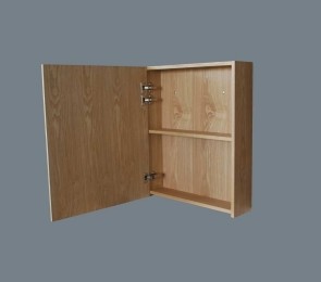 LambiniDesignsWoodspiegelkastEiken58cmlinks