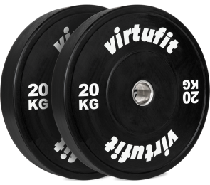 VirtuFitBumperPlate-OlympischeHalterschijfvanRubber-50mm-set2x20kg