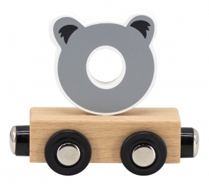 TrycoHoutenGekleurdeLettertrein-LetterO