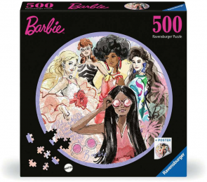 BarbieRondePuzzel500stukjes