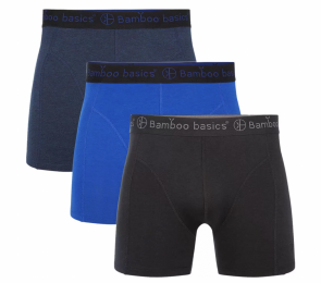BambooBasicsBoxershorts3packBambooBlackNavyBlueS
